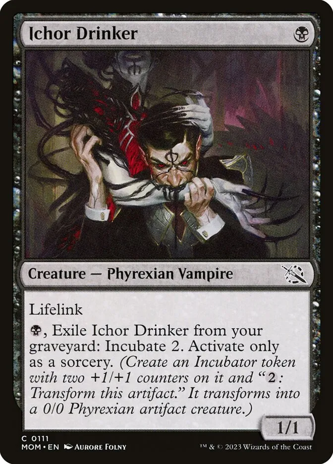 Ichor Drinker Front Face