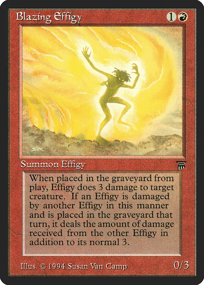 Blazing Effigy Front Face