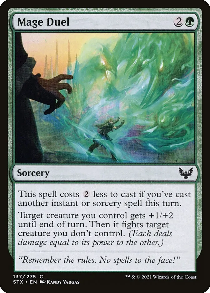 Mage Duel Front Face