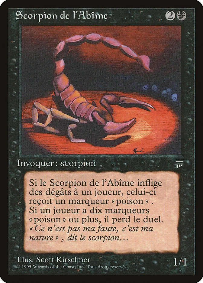 Pit Scorpion Front Face