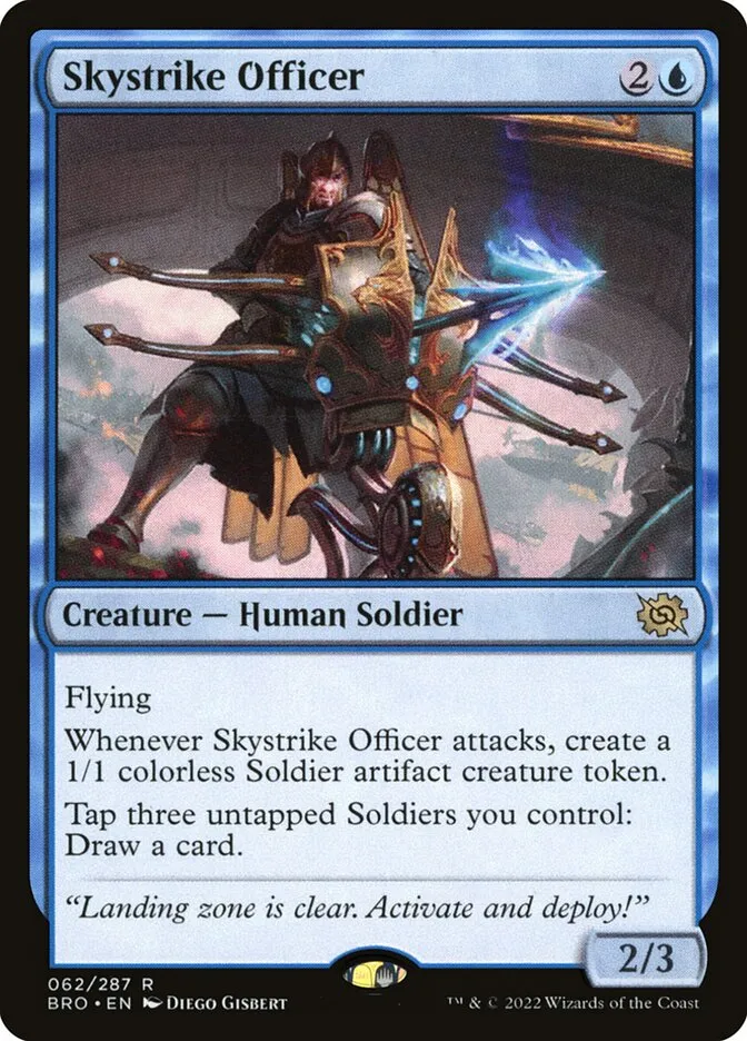 Skystrike Officer Front Face