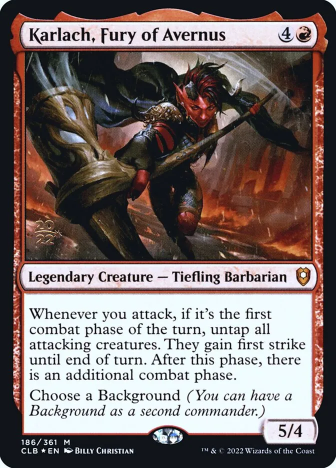 Karlach, Fury of Avernus Front Face