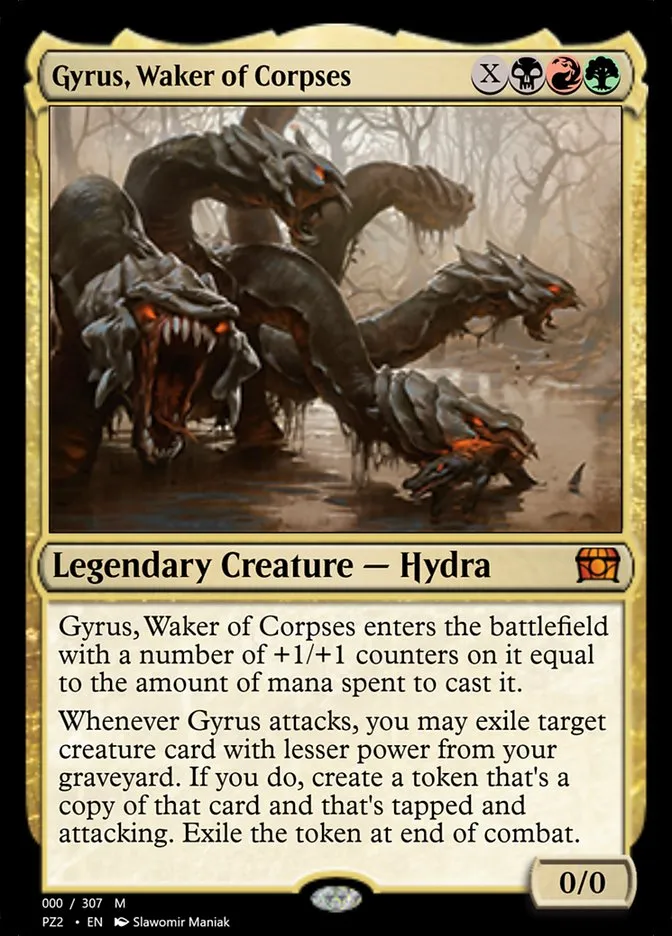 Gyrus, Waker of Corpses Front Face