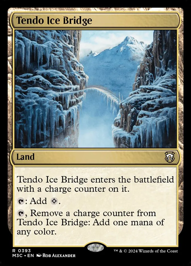 Tendo Ice Bridge Front Face