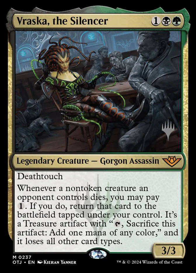 Vraska, the Silencer Front Face