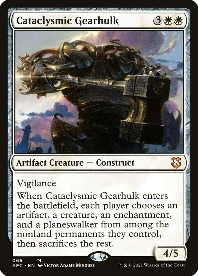 Cataclysmic Gearhulk Front Face