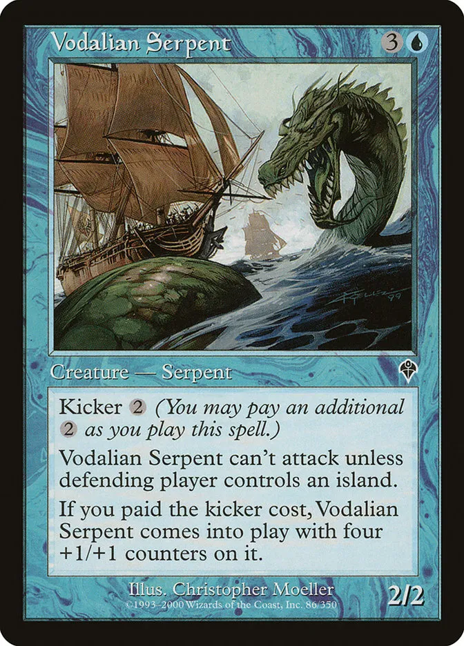 Vodalian Serpent Front Face