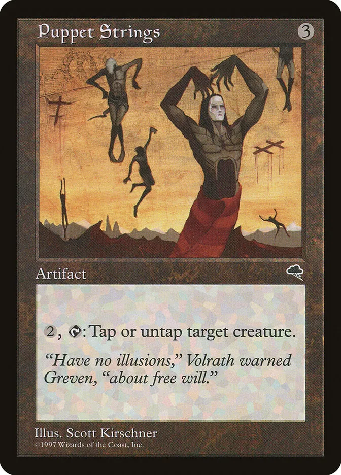 Puppet Strings Front Face