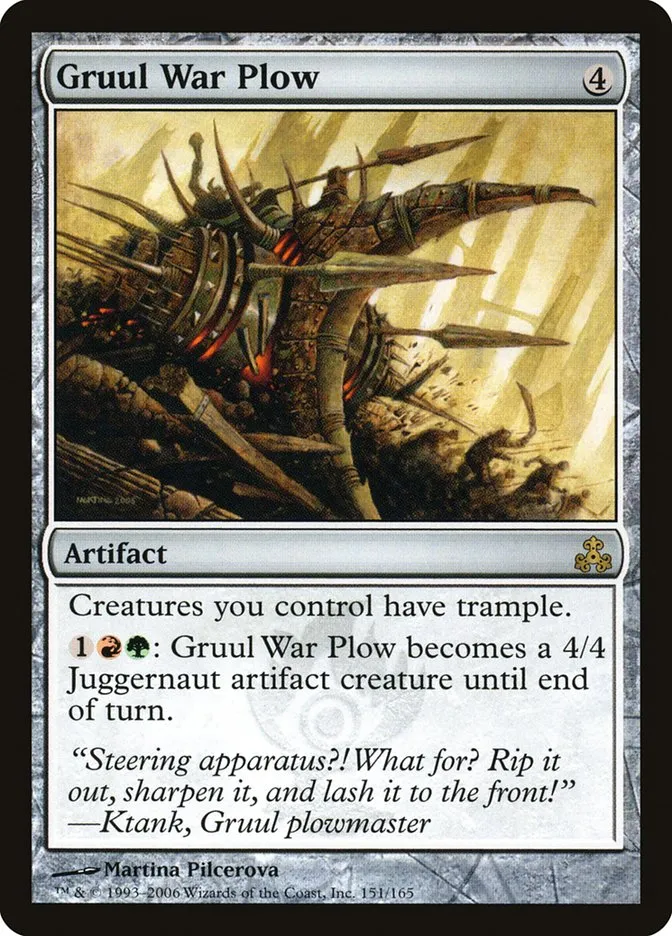Gruul War Plow Front Face