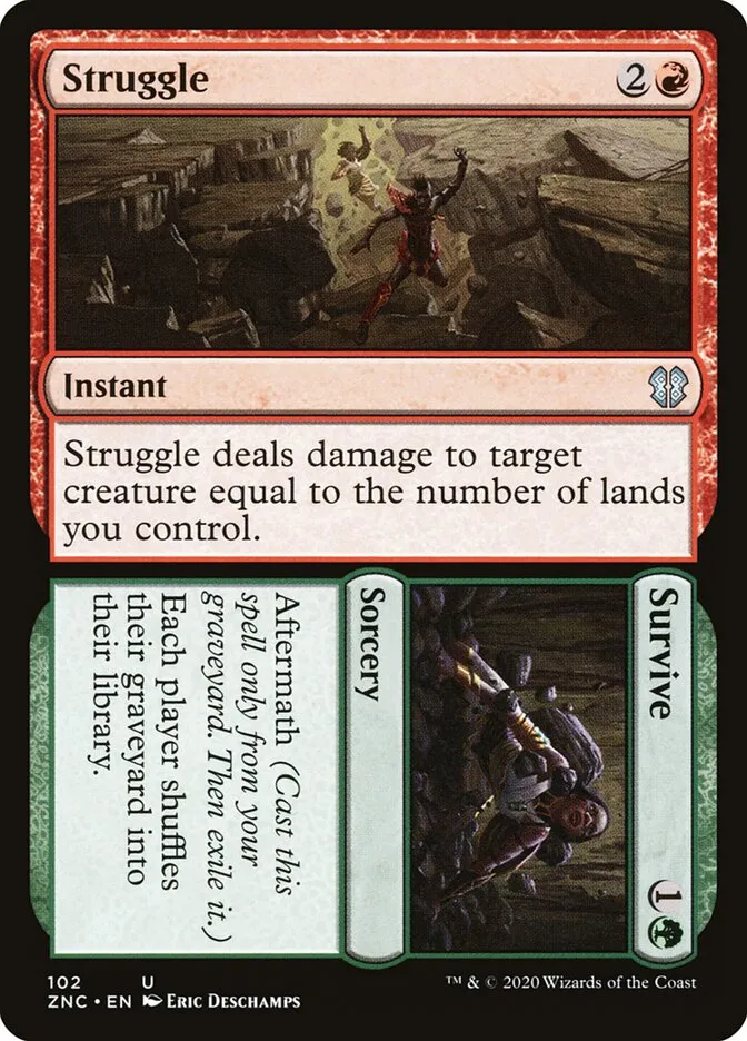 Struggle // Survive Front Face