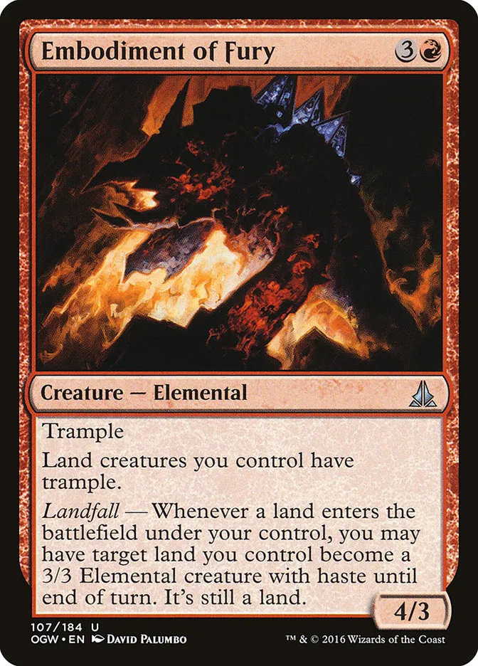 Embodiment of Fury Front Face