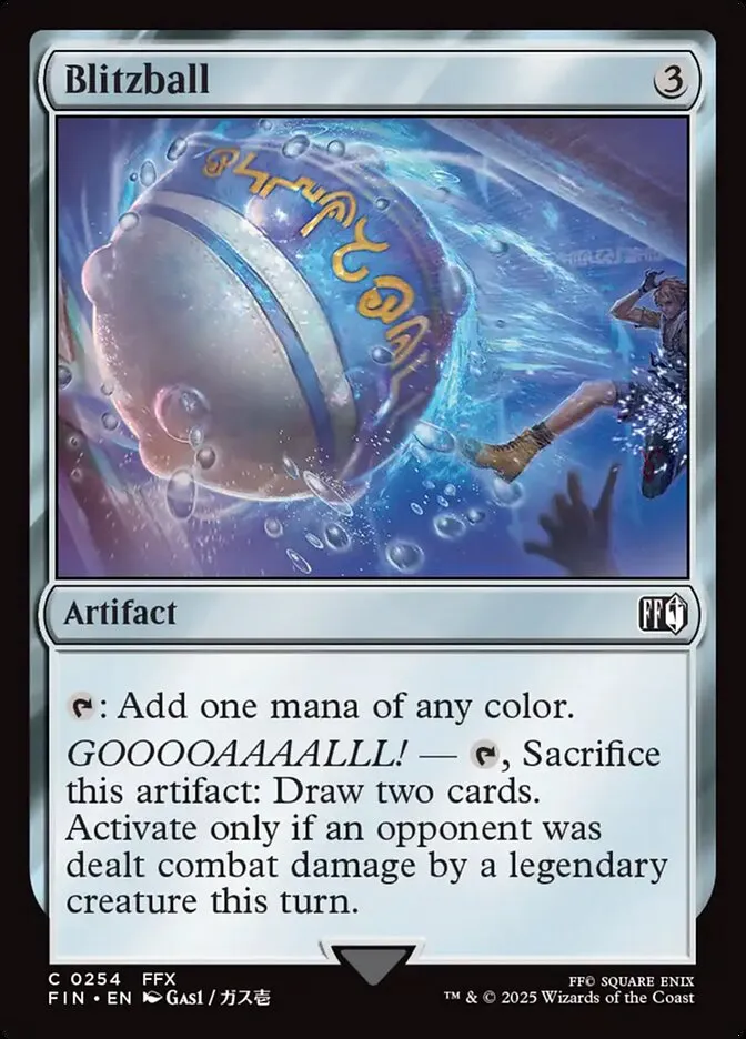 Blitzball Front Face
