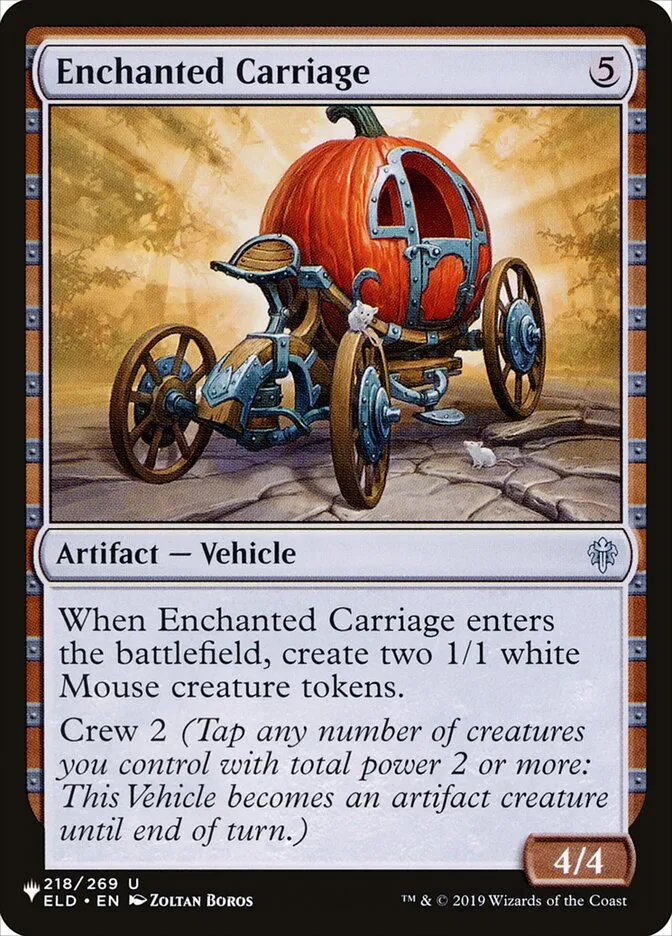 Enchanted Carriage Front Face