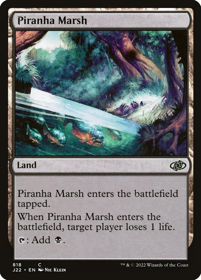 Piranha Marsh Front Face