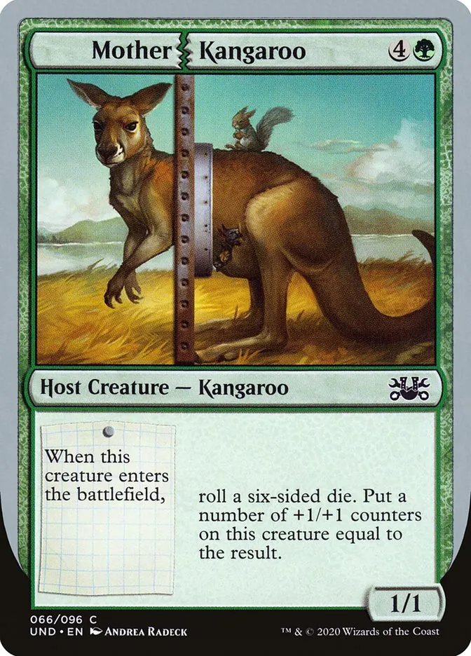 Mother Kangaroo Front Face