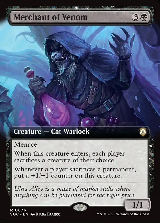 Merchant of Venom Front Face