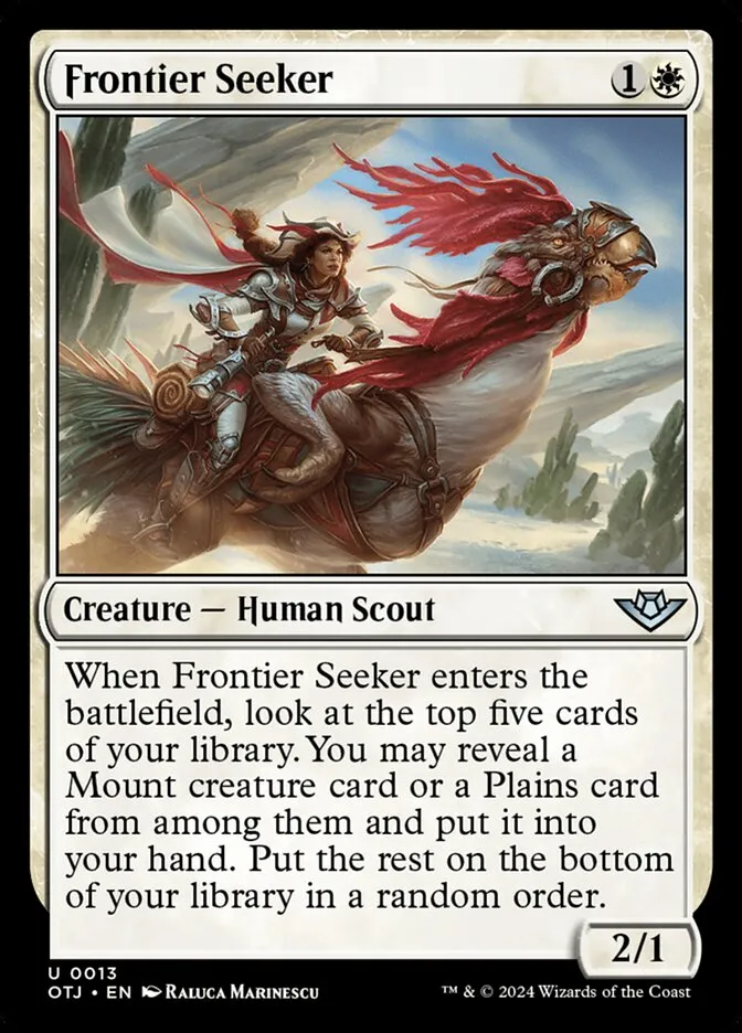 Frontier Seeker Front Face