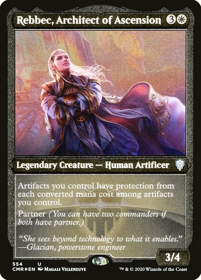 Rebbec, Architect of Ascension Front Face