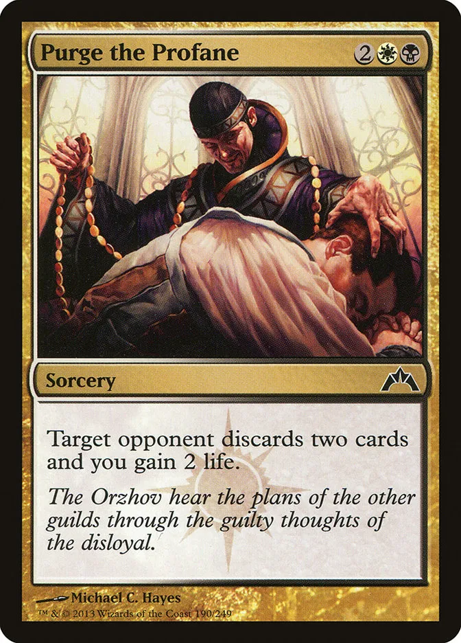 Purge the Profane Front Face