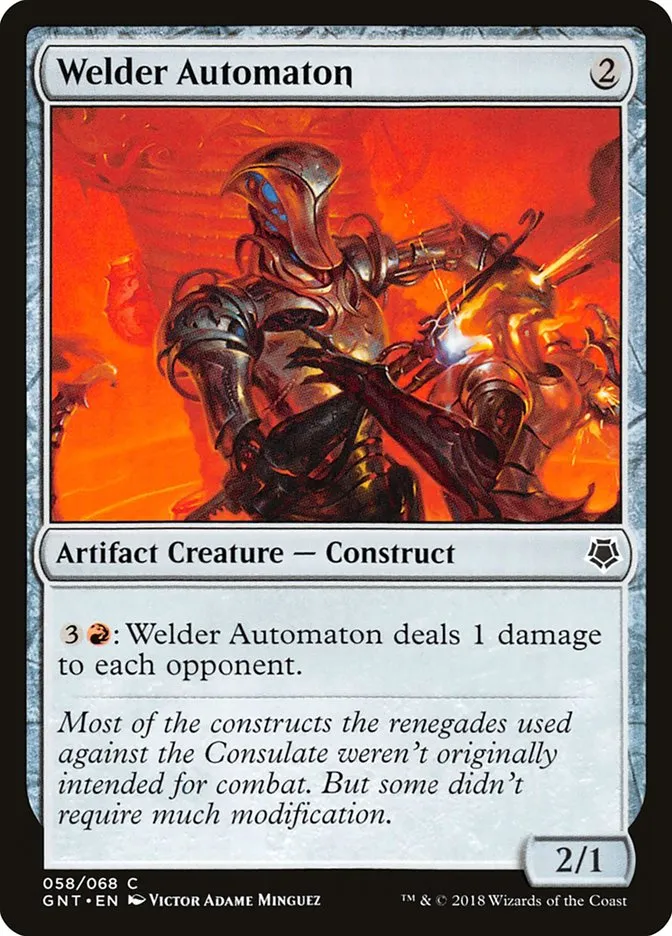 Welder Automaton Front Face