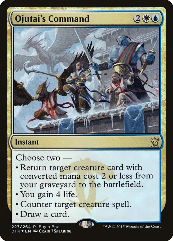 Ojutai's Command Front Face
