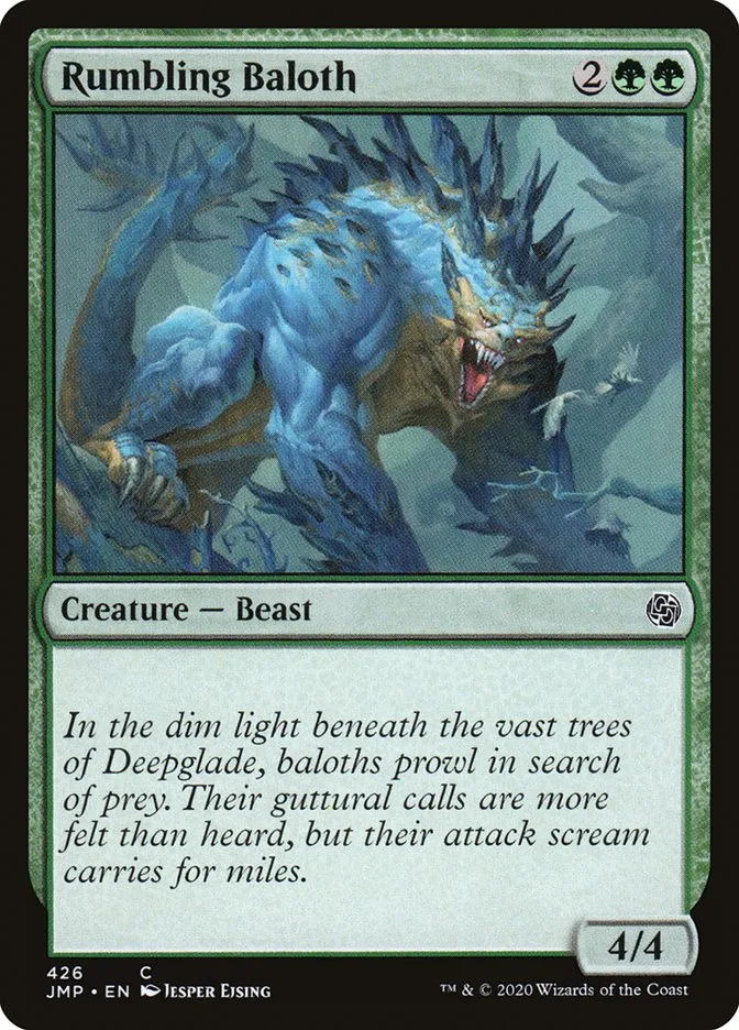 Rumbling Baloth Front Face