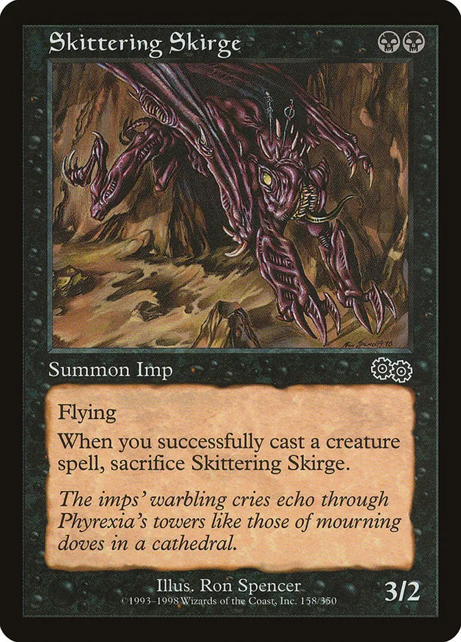 Skittering Skirge Front Face