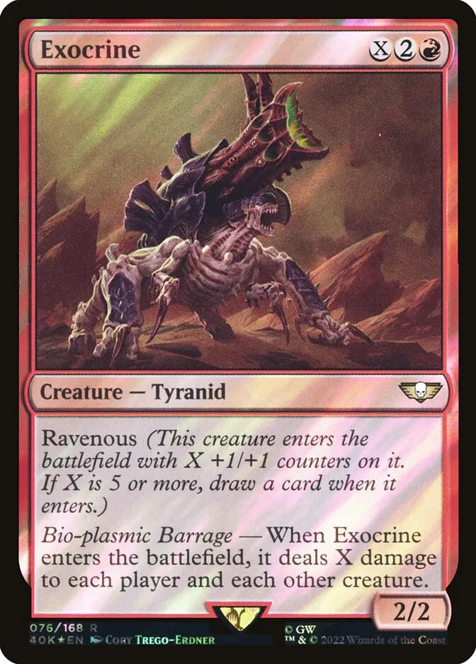 Exocrine Front Face