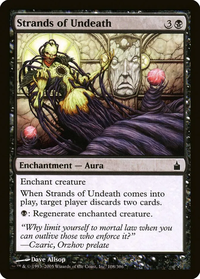 Strands of Undeath Front Face