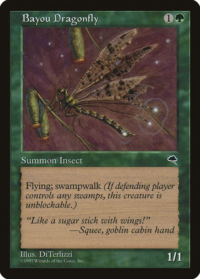 Bayou Dragonfly Front Face