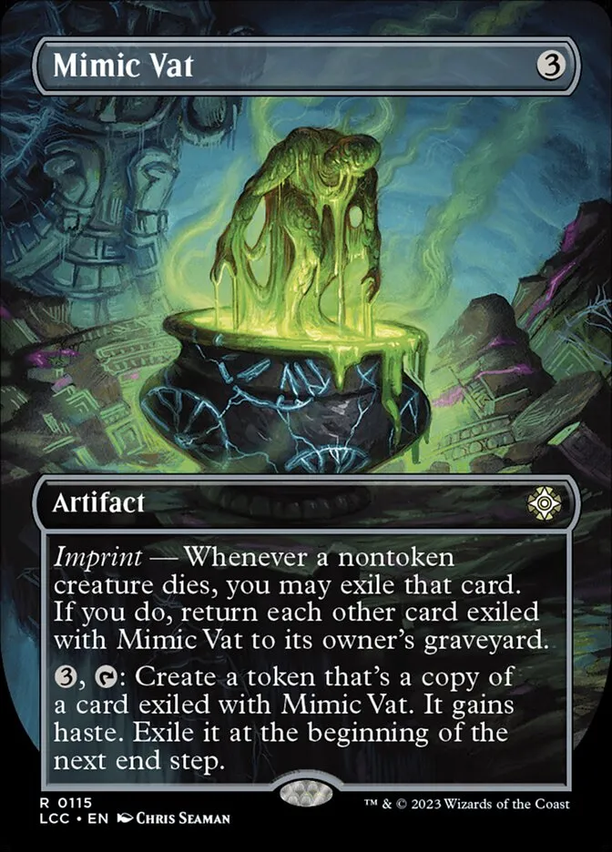 Mimic Vat Front Face