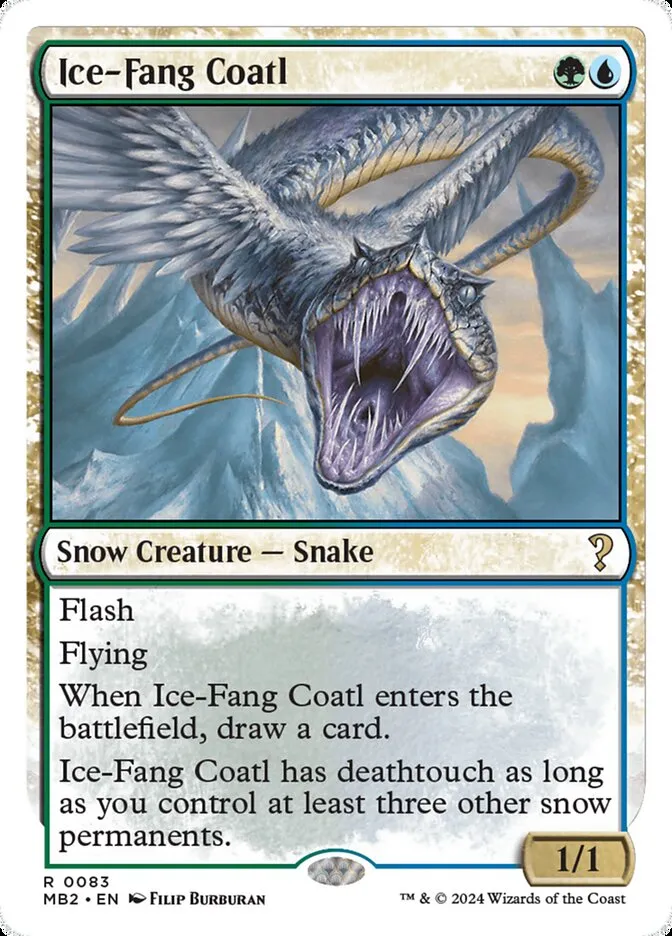 Ice-Fang Coatl Front Face