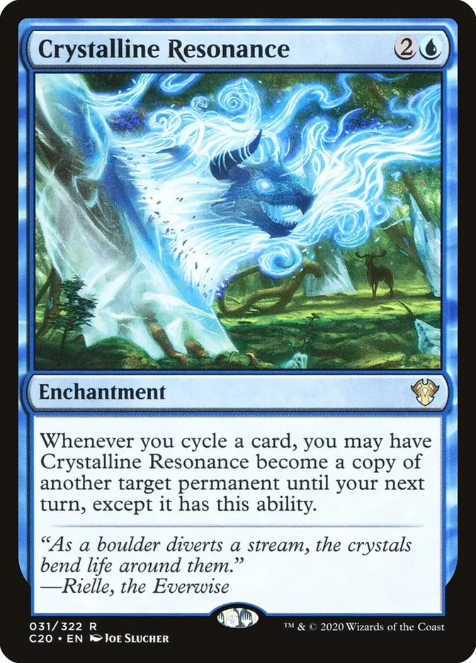Crystalline Resonance Front Face