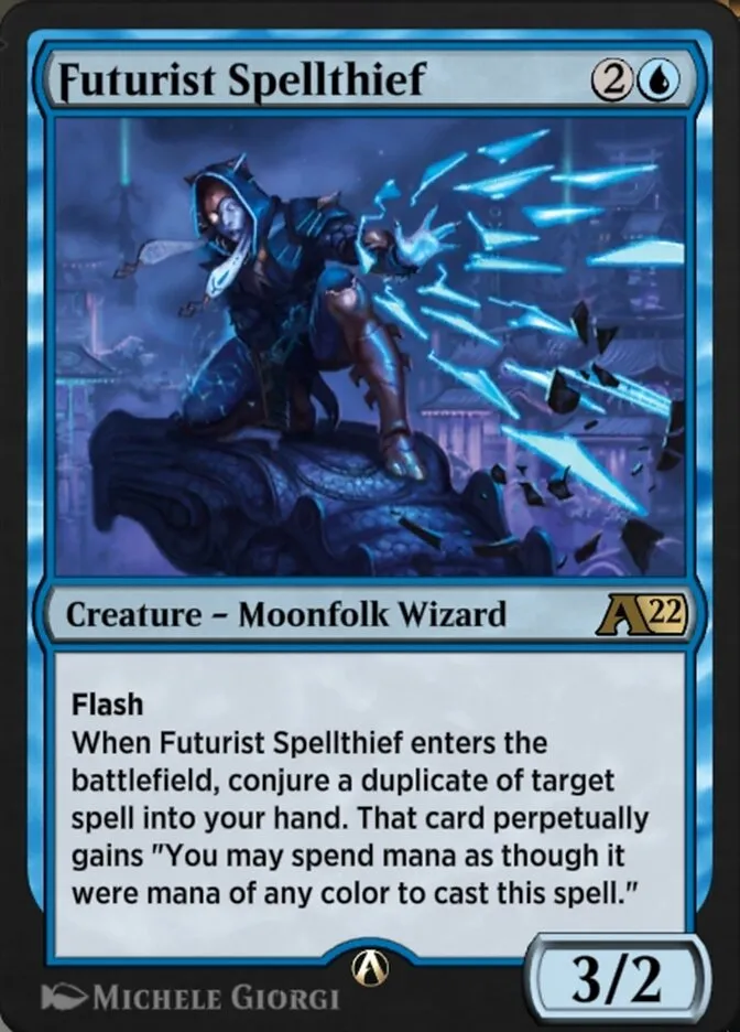 Futurist Spellthief Front Face