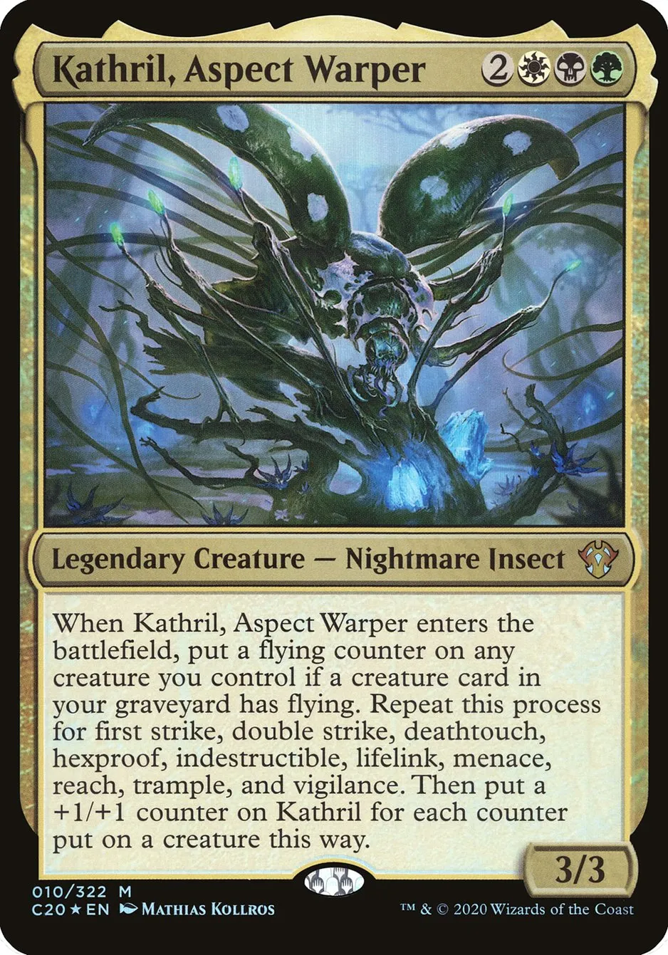 Kathril, Aspect Warper Front Face