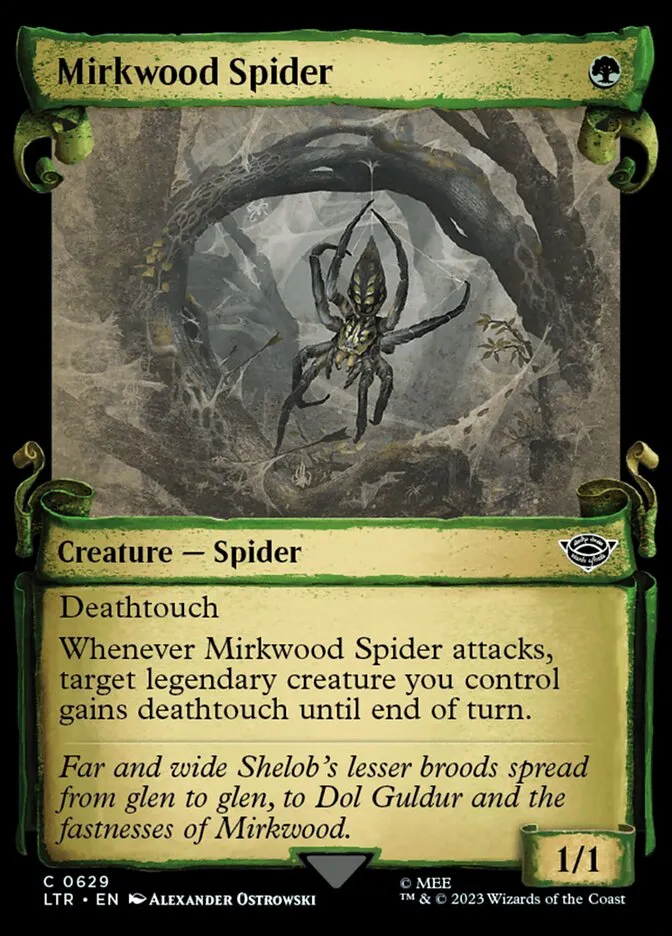 Mirkwood Spider Front Face