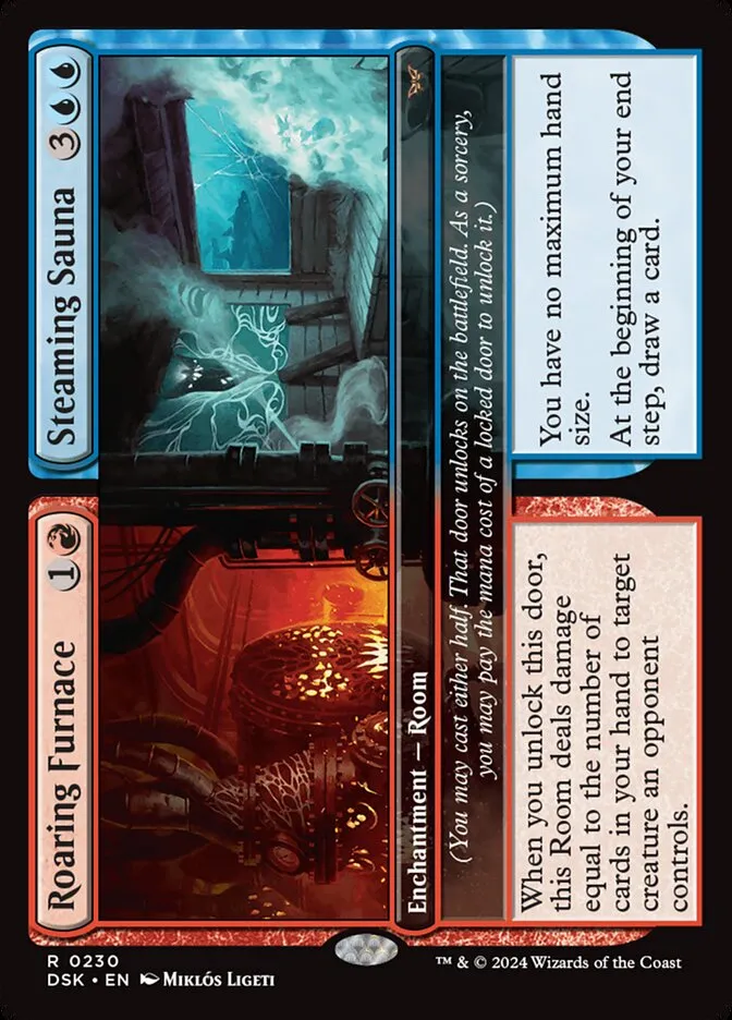 Roaring Furnace // Steaming Sauna Front Face
