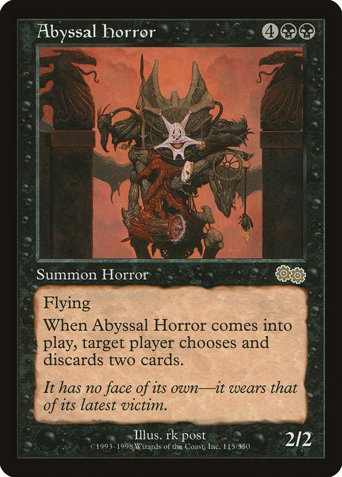 Abyssal Horror Front Face