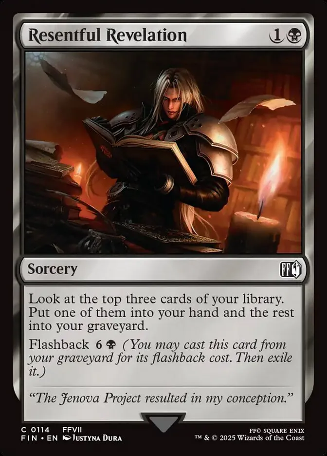 Resentful Revelation Front Face