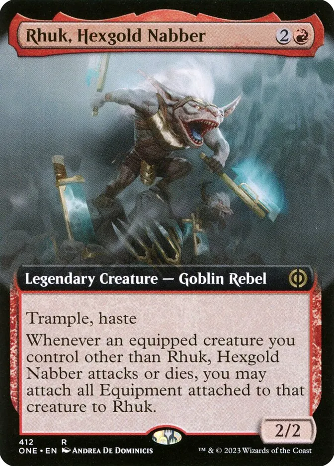 Rhuk, Hexgold Nabber Front Face