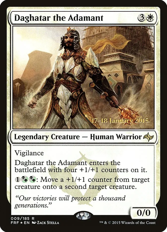 Daghatar the Adamant Front Face