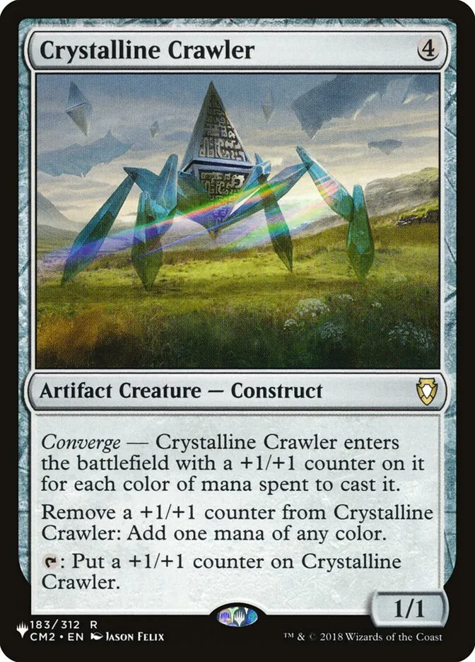 Crystalline Crawler Front Face