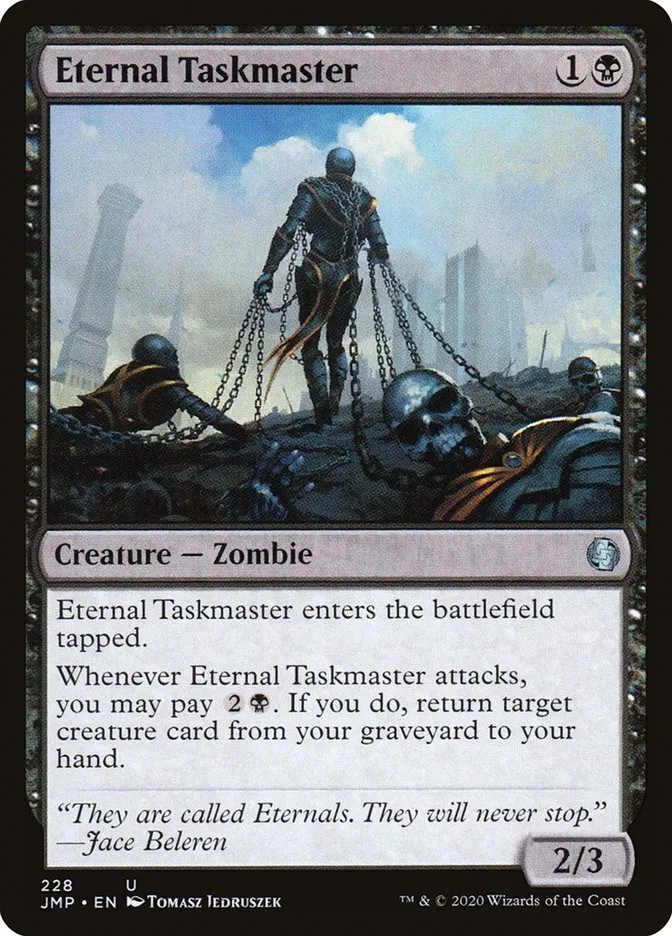 Eternal Taskmaster Front Face