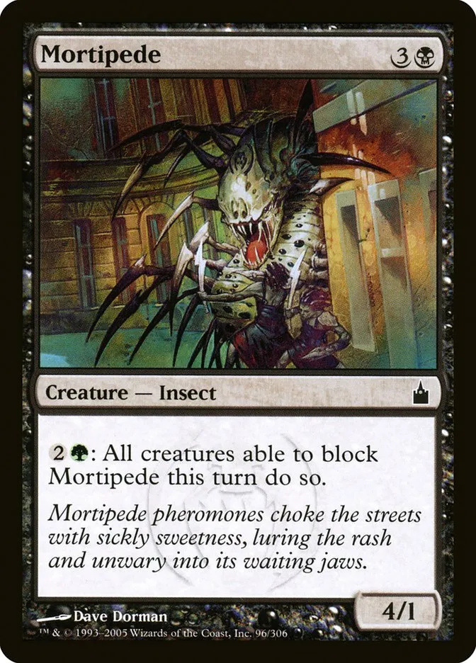 Mortipede Front Face