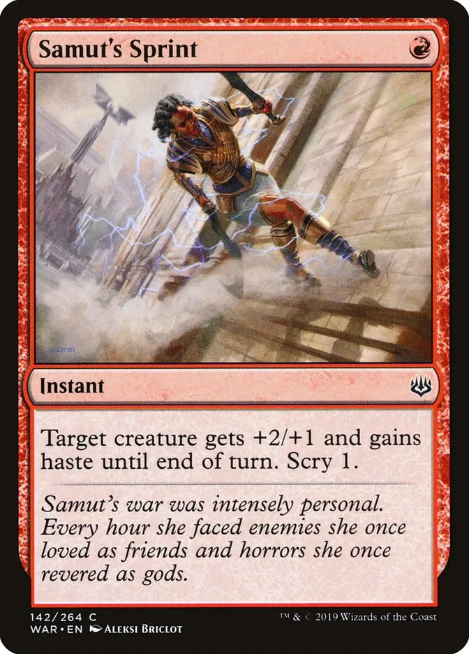 Samut's Sprint Front Face