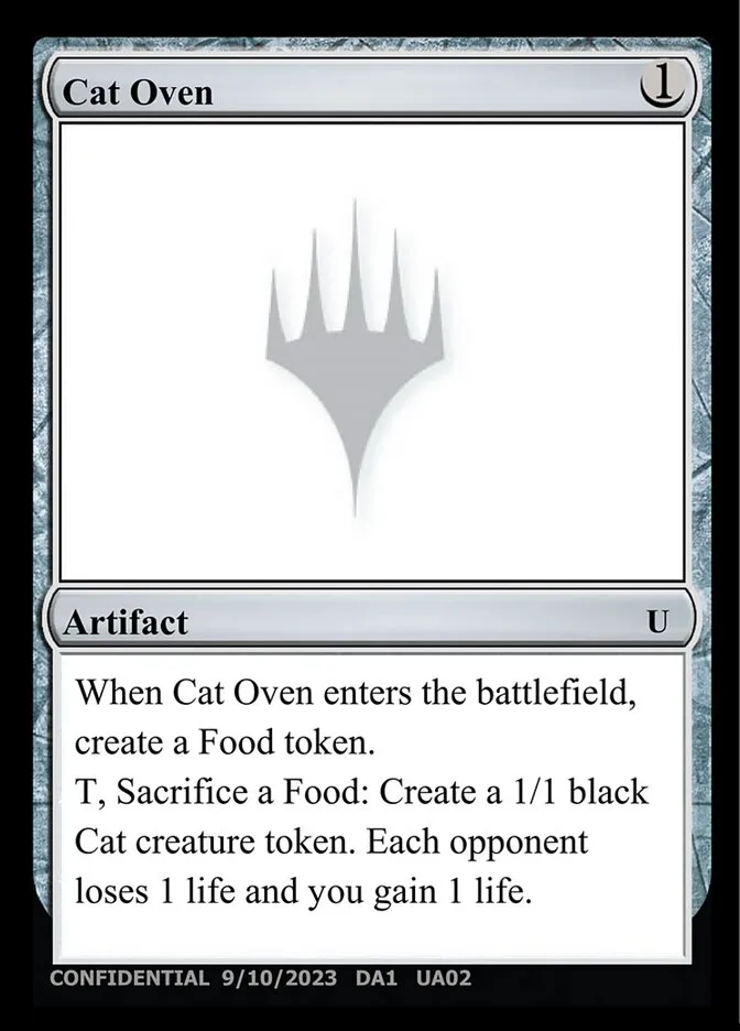 Cat Oven Front Face