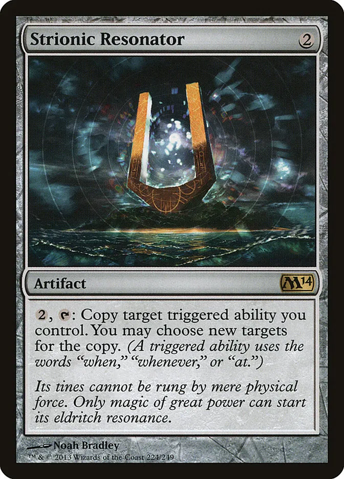 Strionic Resonator Front Face