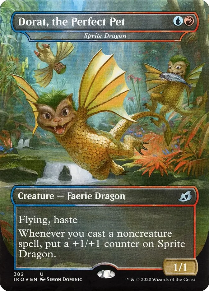 Sprite Dragon Front Face