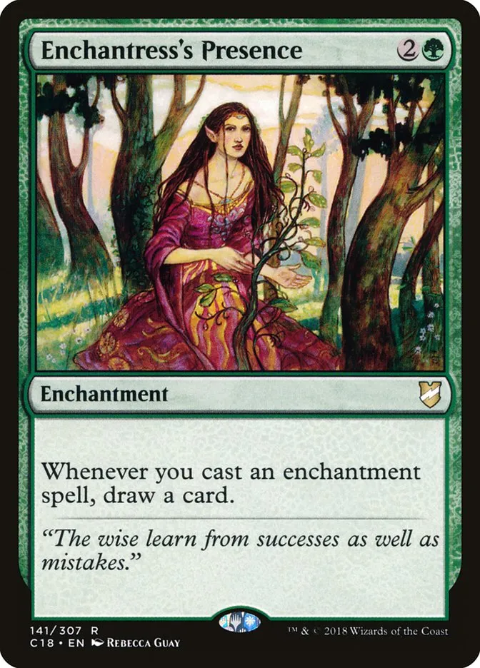 Enchantress's Presence Front Face