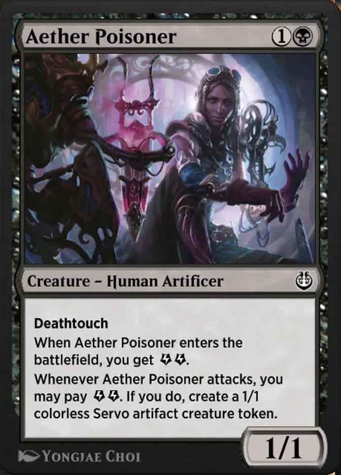 Aether Poisoner Front Face